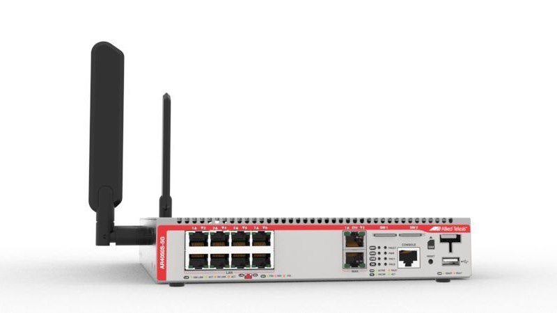 Allied Telesis | At-Ar4050s-5G-40 | 5G Utm Firewall Router, 2X 10/100/1000 Wan And 8X 10/100/1000 Lan With 5G Mobile Broadband Access And Dual Sim Slots