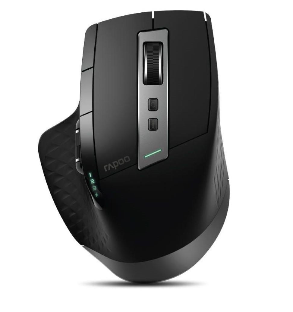 Rapoo MT750S Multi-Device Bluetooth & 2.4G Wireless Mouse - Upto Dpi 3200 Rechargeable Battery - MX Master Alternative 910-005710