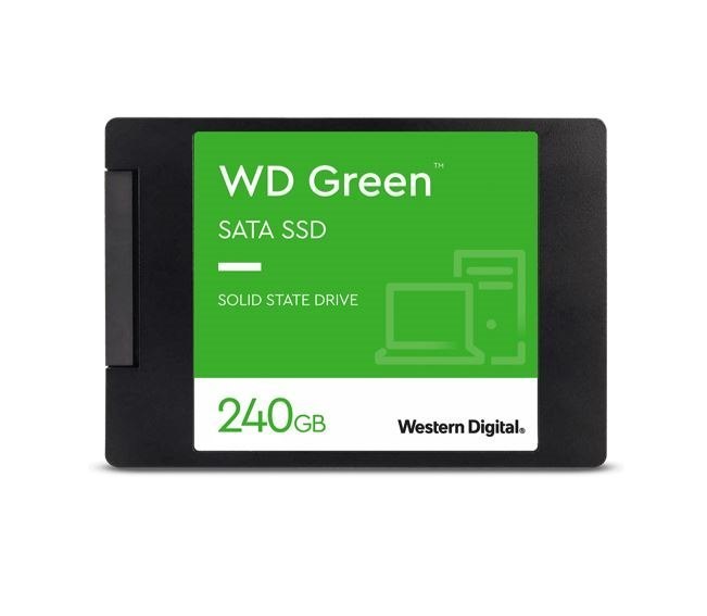 SanDisk Western Digital WD Green 240GB 2.5' Sata SSD 545R/430W MB/s 80TBW 3D Nand 7MM 3 Years WTY ~Wds240g2g0a