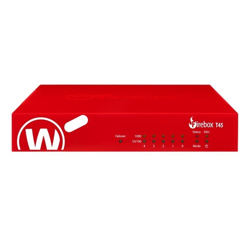 WatchGuard Firebox T45 With 3-YR Basic Security Suite