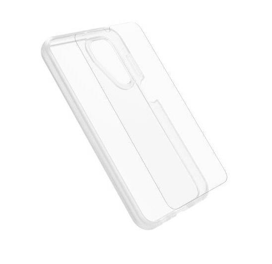 OtterBox React Case With Otter Glass Samsung Galaxy A15 5G (6.5') -Clear (78-81407),Drop+ Military Standard Case,Wireless Charging Compatible