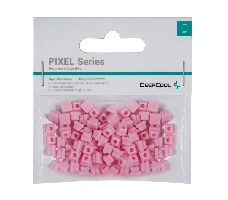 DeepCool Pixel Decorative Case Bits - Pink / CH160, CH360, CH360 Digital, CH560, CH560 Digital, CH780, Morpheus