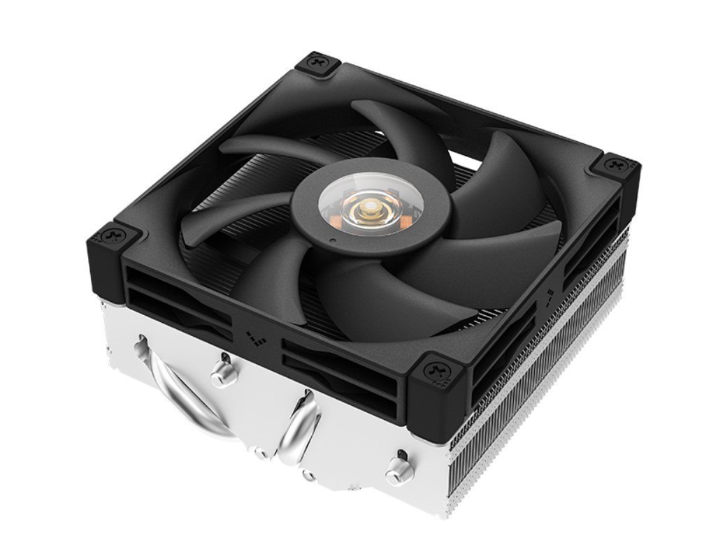 DeepCool An400 Top Flow Low-Profile Air Cooler, 150W Cooling Power, 4 Heat Pipe, Full Itx Motherboard Compatibility, Intel Lga1700/1200/1151/1150/1155