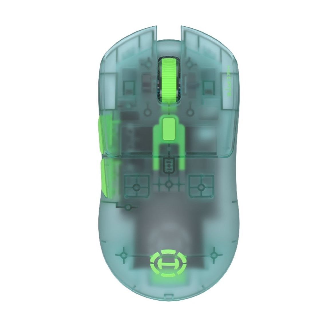 Edifier G3M Pro Tri-Mode Wireless Gaming Mouse -Transparent Green 26000 Dpi 70 Hours Battery Lifespan Three-Way Wireless Connectivity