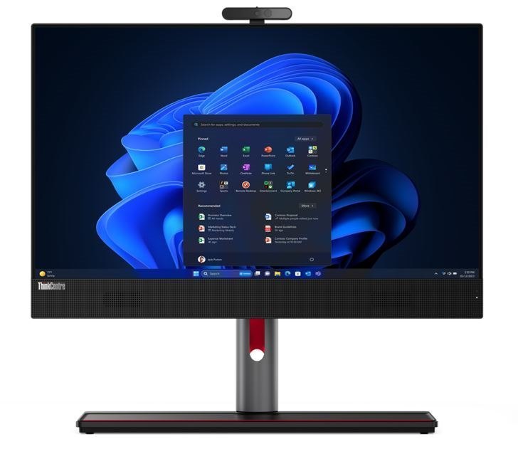 Lenovo ThinkCentre M90a Gen 5 12SH001FAU All-in-One Computer - Intel Core i7 14th Gen i7-14700 - 16 GB - 512 GB SSD - 23.8" Full HD Touchscreen - Desktop - Black