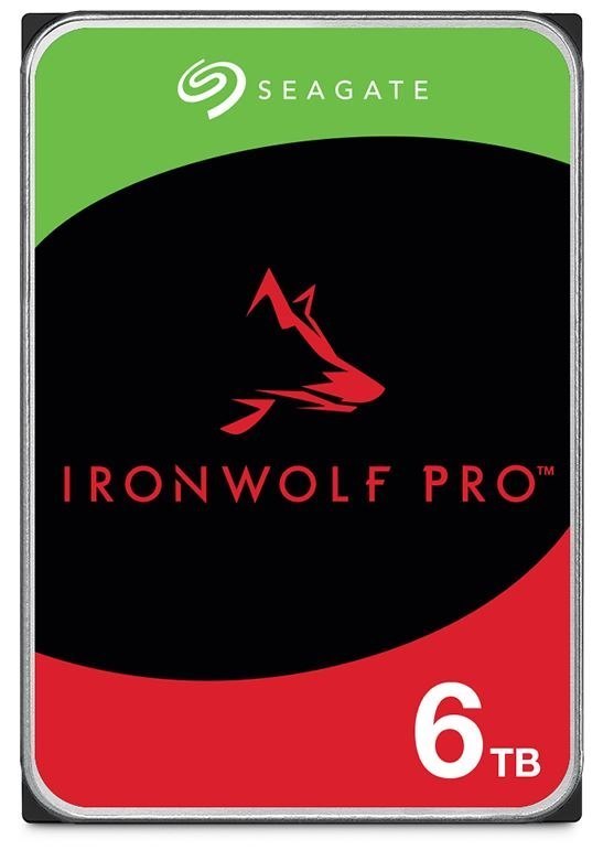 Seagate ST6000NT001 6TB IronWolf Pro 3.5' Sata 6Gb/s Nas Hard Drive - 256MB -5 Years Limited Warranty