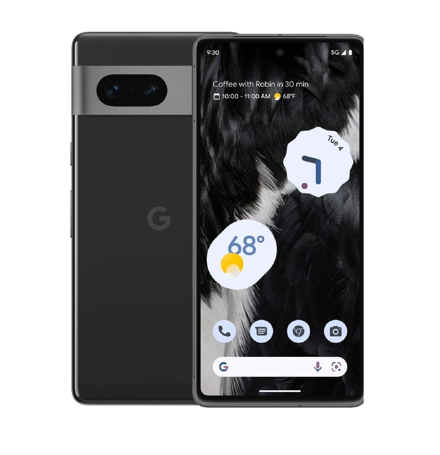 Google Pixel 7 5G 128GB - Obsidian (Ga03923-Us)*Au Stock*, 6.3', Full HD+, 90Hz, 8GB/128GB, 50MP/10.8MP, Single Sim + Esim, 4355mAh, 2 Years Warranty