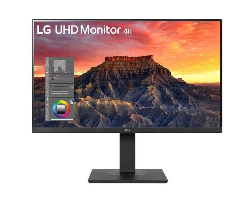 LG 27' Ips 5MS 4K Uhd HDR400 FreeSync 3-Side Borderless Monitor w/ArcLine Has - Hdmi,Dp, Usb-C X1 ,Usb3 X2 Speaker, Vesa 100MM, Height Adjustable