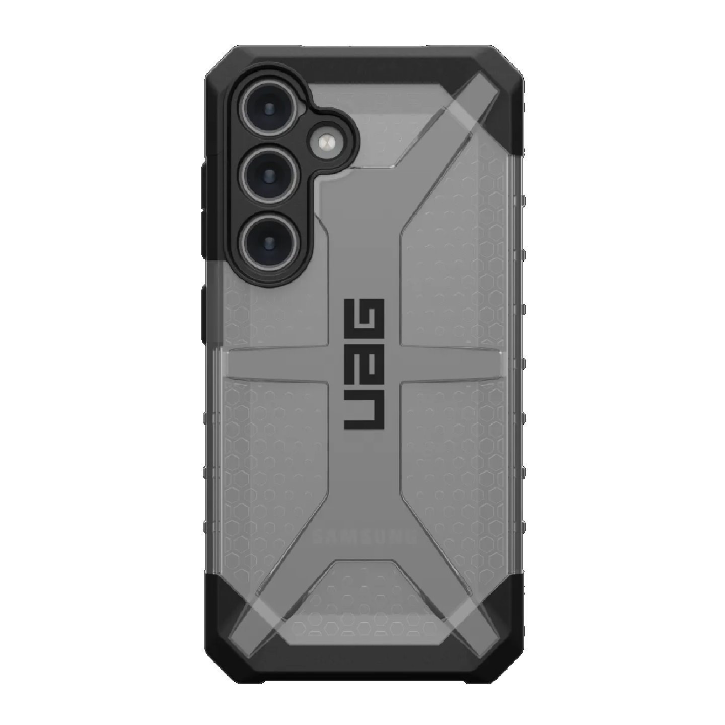 Uag Plasma Samsung Galaxy S24+ 5G (6.7') Rugged Case - Ice (214434114343), 16FT. Drop Protection (4.8M), Raised Screen Surround, 1 Year Warranty