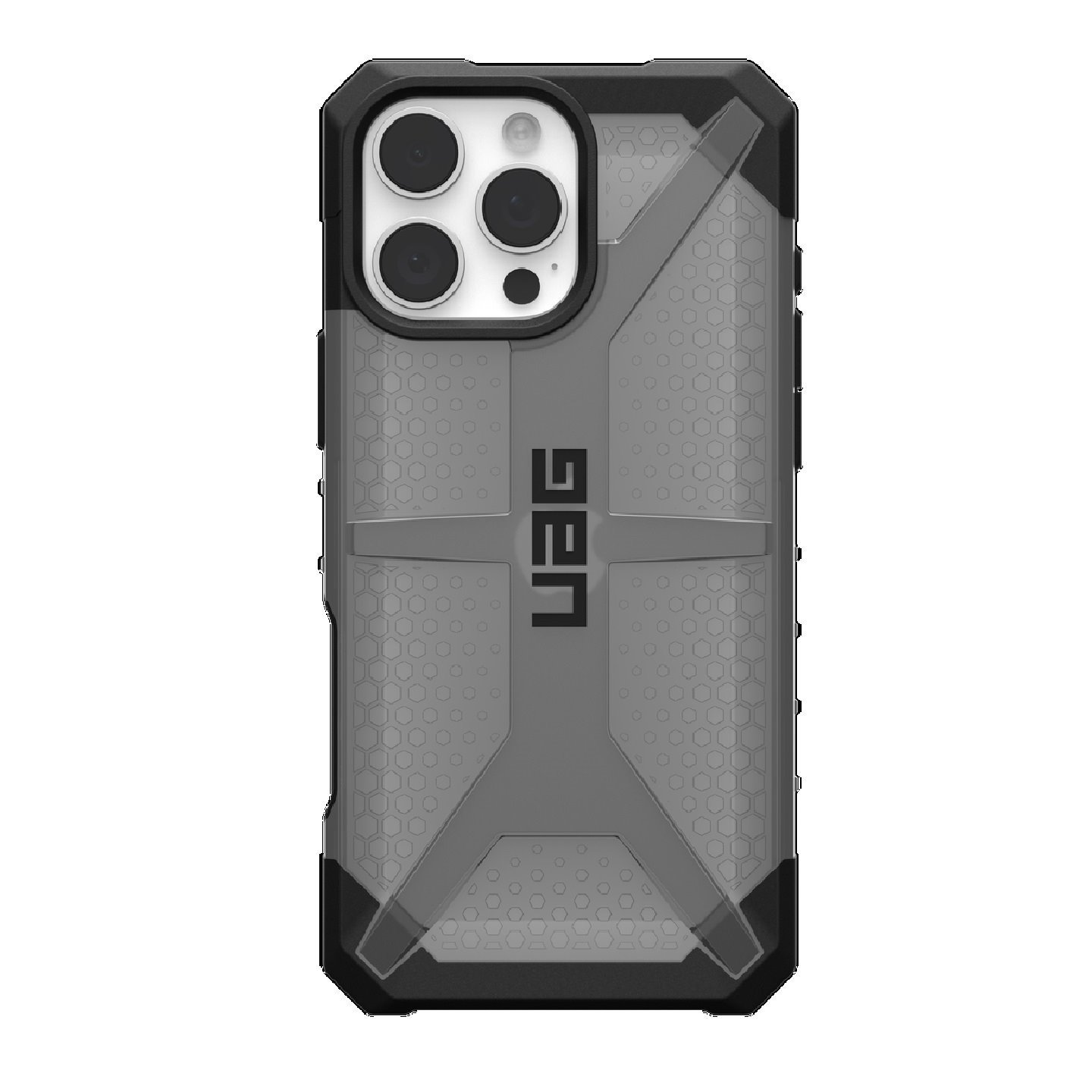 Uag Plasma Apple iPhone 16 Pro Max (6.9') Rugged Case - Ash (114478113131), 16FT. Drop Protection (4.8M), Raised Screen Surround, 10 Year Warranty