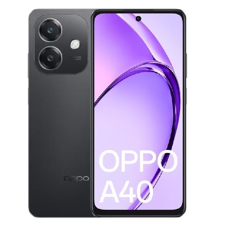 Oppo A40 4G 128GB - Sparkle Black (Cph2669au Black)*AU Stock*, 6.67', HD+, 90Hz, 4GB/128GB, 50MP/5MP, Dual Sim, 5100mAh, 2 Years Warranty