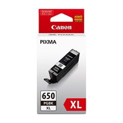 Canon PGI650XLBK Original Extra High Yield Inkjet Ink Cartridge - Pigment Black Pack