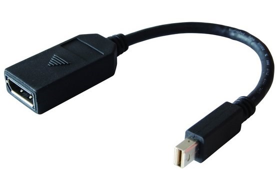 8Ware Mini DisplayPort Male To DisplayPort Female Adapter