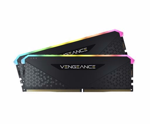 Corsair DDR4, 3600MHz 32GB 2x16GB Dimm, Unbuffered, 18-22-22-42, XMP 2.0, Vengeance RGB RS Heatspreader, RGB Led, 1.35V, For Amd Ryzen & Intel XMP