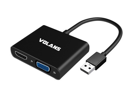 Volans Vol CNV Usb3.0-M-Vga-Hdmi-F-Adapter