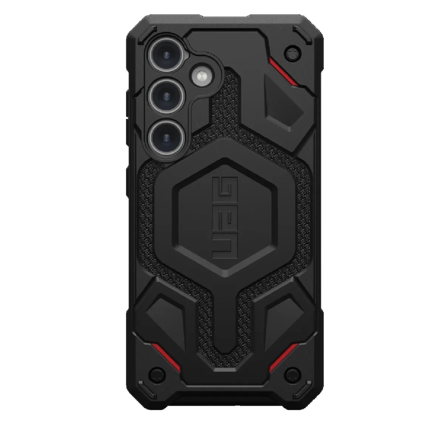 Uag Monarch Pro Magnetic Kevlar Samsung Galaxy S24 5G (6.2') Case - Black (214412113940), 25 FT. Drop Protection (7.6M), Multiple Layers,Tactical Grip