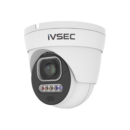 Ivsec Turret Ip Camera, 5MP, 2.8MM-12MM Motorised Lens, 25FPS, Poe, Ip66, Adv Detnc312adx