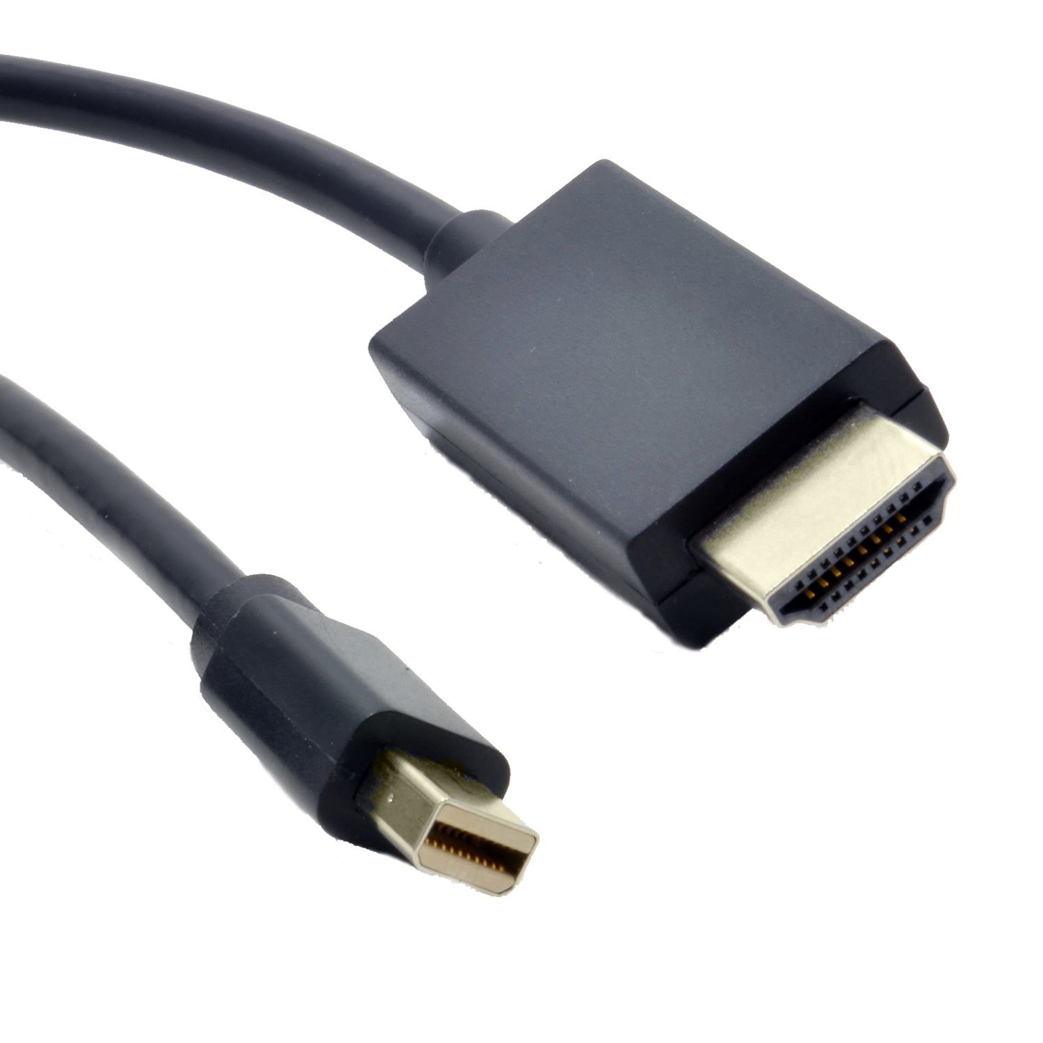 4Cabling 1.5M Mini DisplayPort Male - Hdmi Cable Male: Black