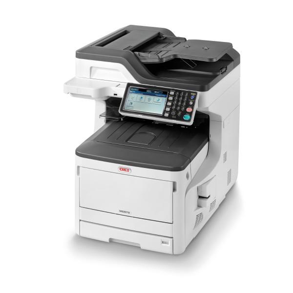 Oki MC873dn Colour A3 35 - 35PPM (A4 SPD) Network Duplex 400 Sheet +Options 4-In-1 MFP - Reseller Promo Until 31Aug19