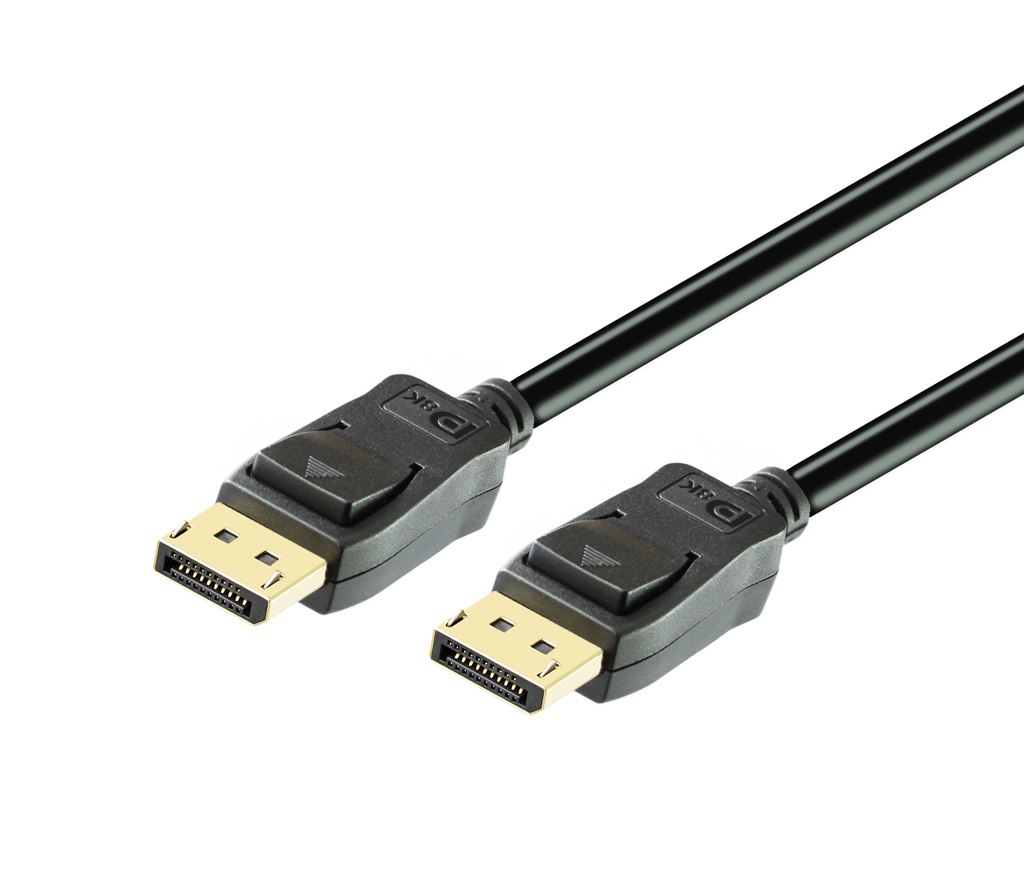 Konix 10M DisplayPort V1.4 Cable Male To Male. 8K @30Hz | Black