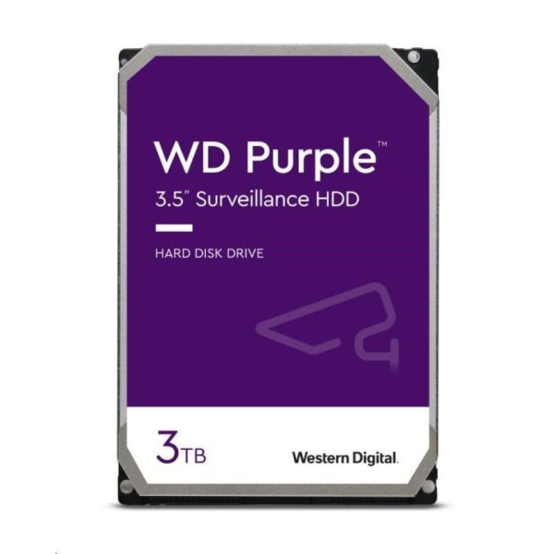 Western Digital Wd33purz 3TB Purple 3.5 Sata Surveillance Drive, 6GB/S, 64MB Cache