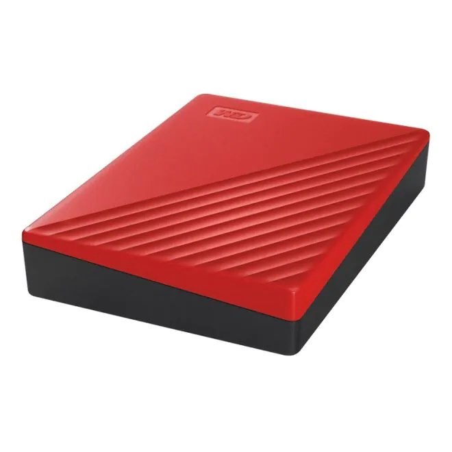 Western Digital WDBPKJ0040BRD MY Passport 4TB 2.5 Usb 3.0 External Portable Hard Drive, Red