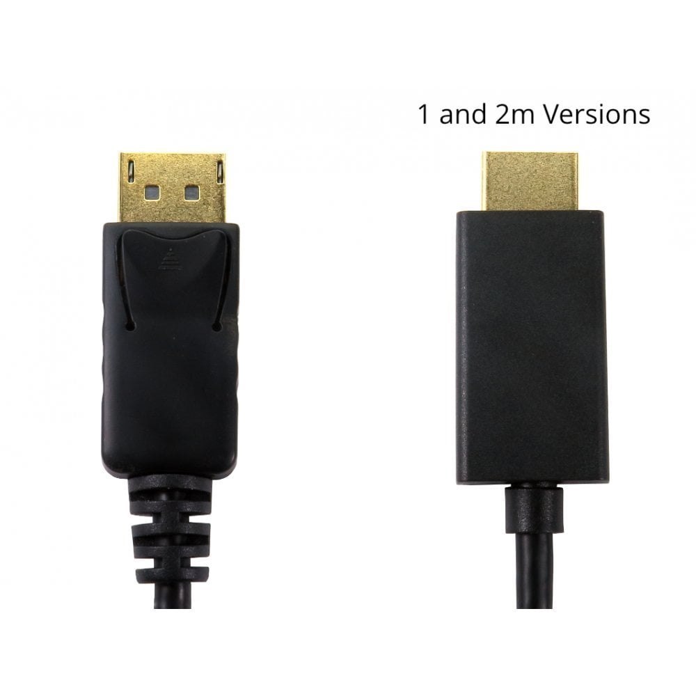 Cables Direct 2M 4K 60HZ Displayport To Hdmi Cabl