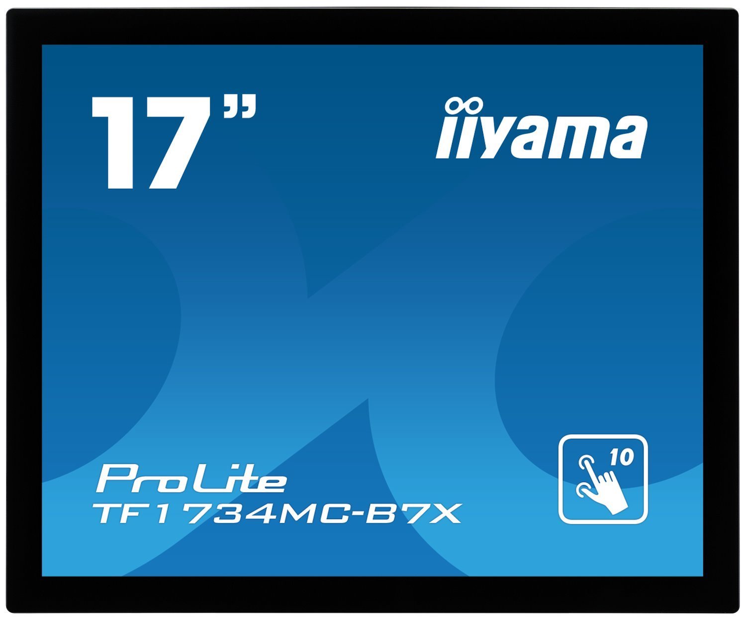 Iiyama ProLite TF1734MC-B7X - Led Monitor - 17" - Open Frame - Touchscreen - 1280 X 1024 - Ips - 350 CD/M� - 1000:1 - 5 MS - Hdmi, Vga, DisplayPort - Black