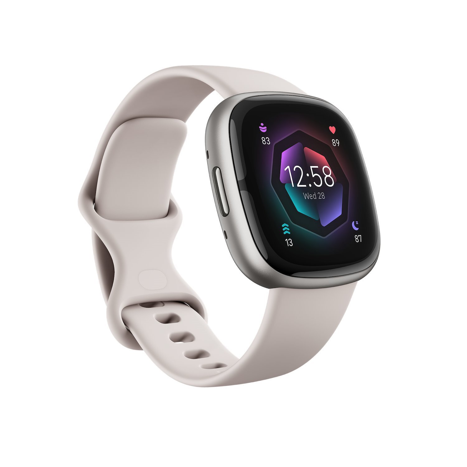 FitBit Sense 2Lunar White/Platinum