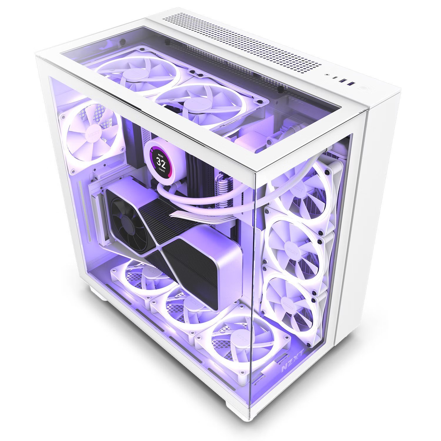 NZXT H9 Elite All White