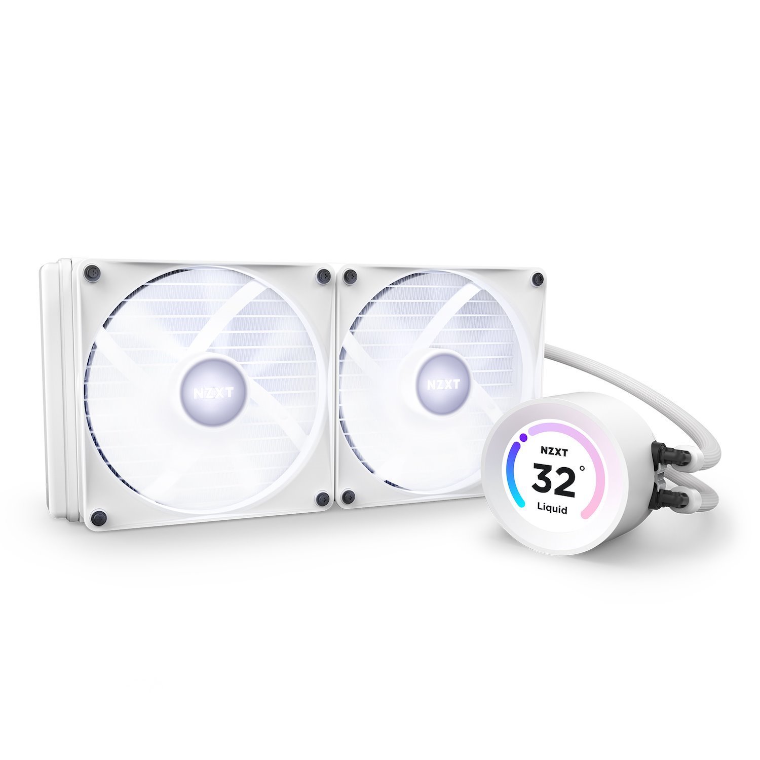 NZXT Kraken Elite 280� White RGB Fans