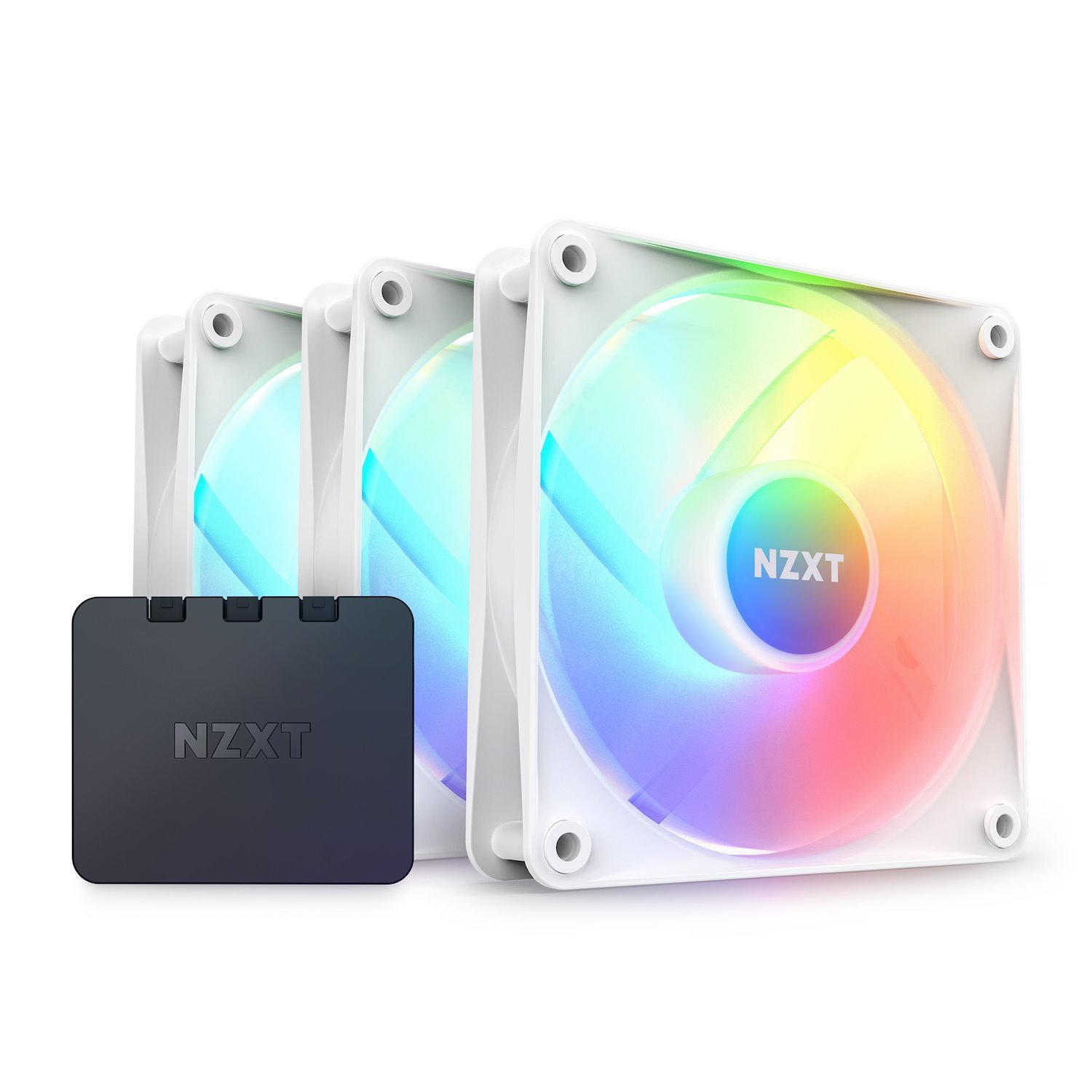 NZXT F120 Triple RGB Fan 120 WHT