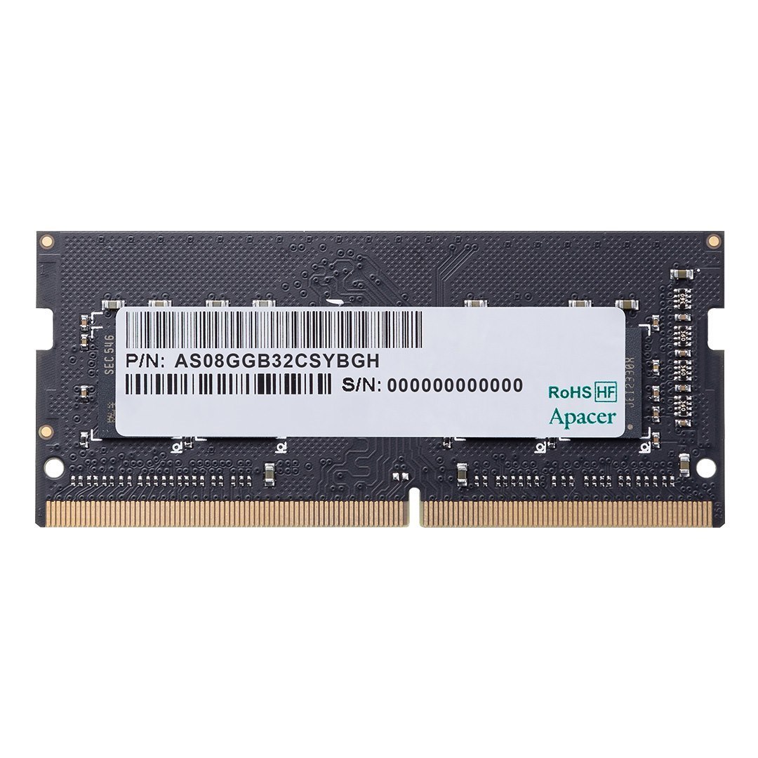 Apacer DDR4 Sodimm 3200-22 1024X8 8GB RP