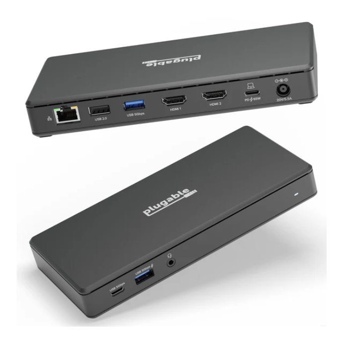 Plugable Usb-C Dual Hdmi DS 65W