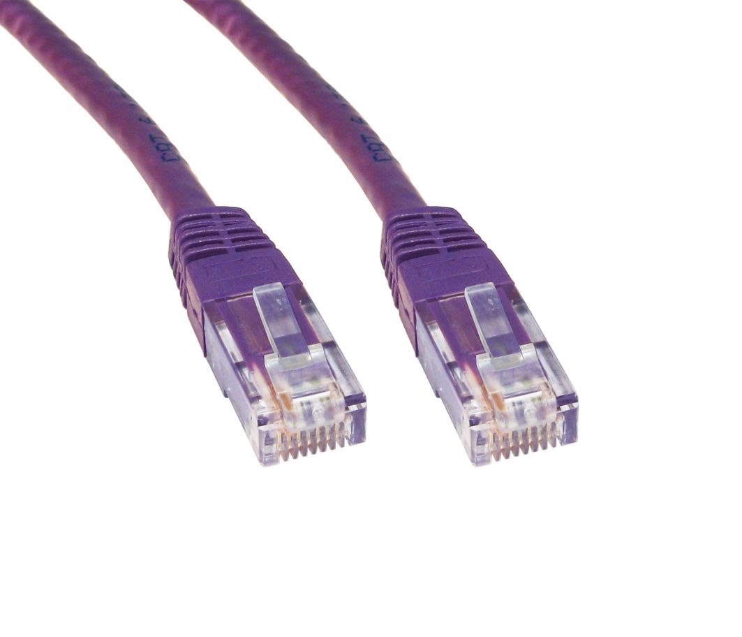 Cables Direct CDL 0.5M Cat6 Patch Cable - Violet