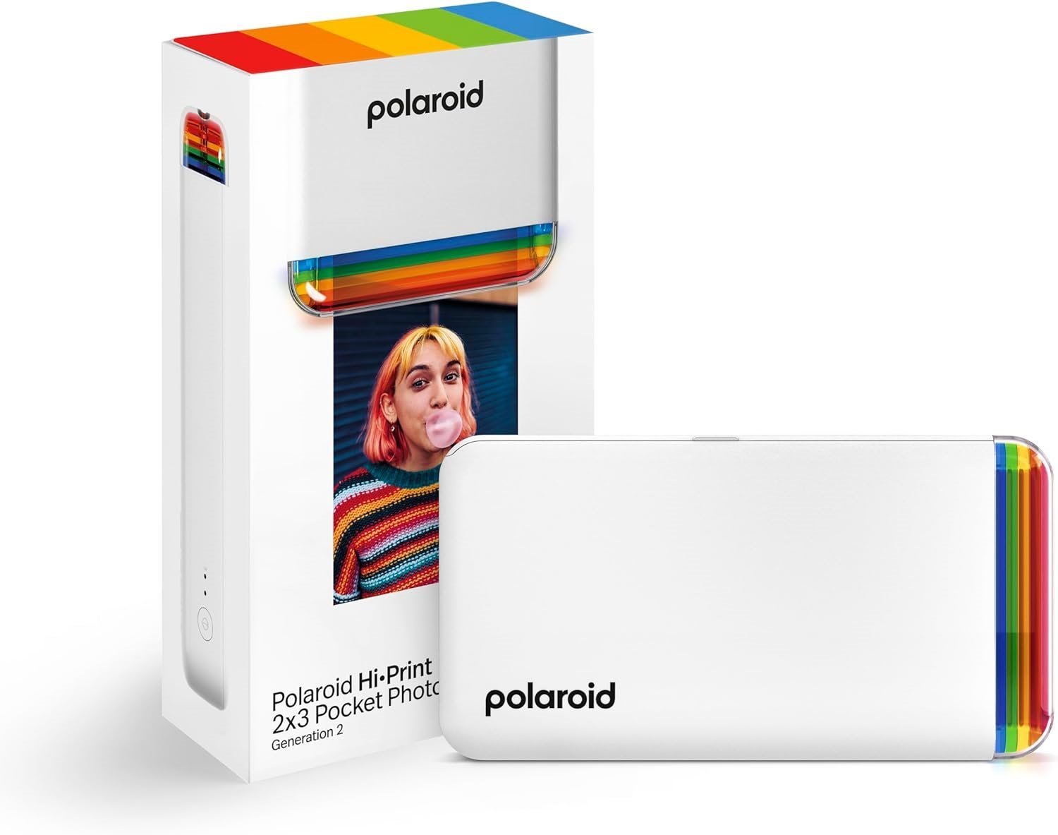 Polaroid HiPrintGen2 2X3 PockPrinter WH