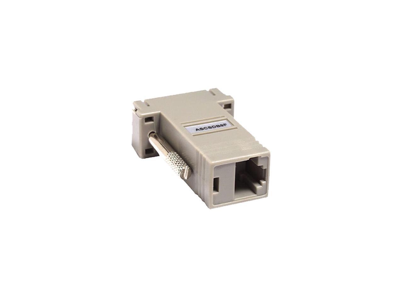 Raritan - Null Modem Adapter - DB-9 (F) To RJ-45 (F) - For ConsoleSwitch SCS232