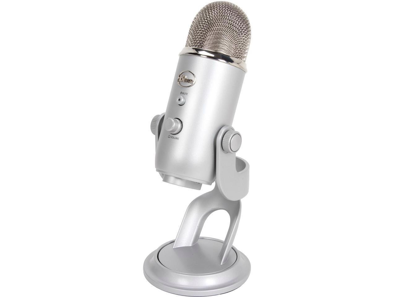 Blue Yeti Usb Mic-Silver Yeti