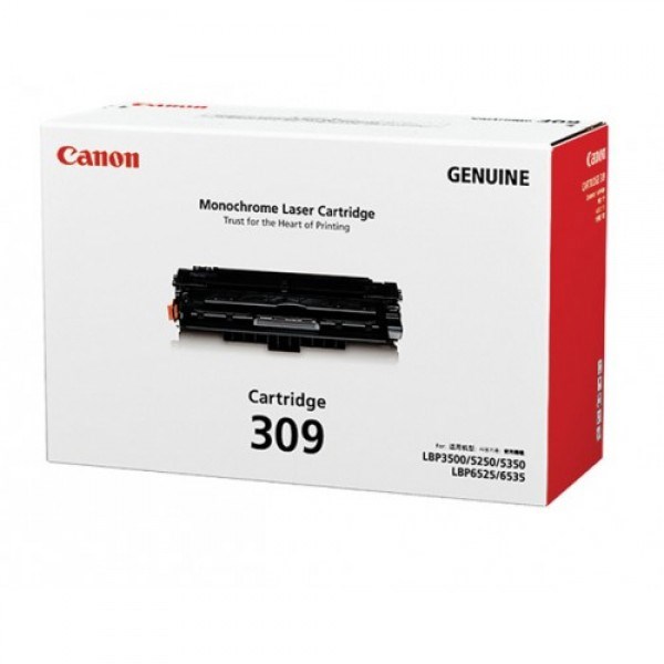 Canon CART309 Original Laser Toner Cartridge - Black Pack