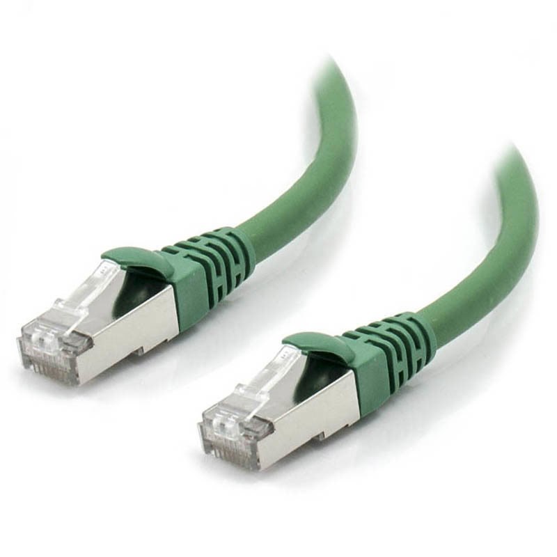 Alogic 3M Green 10G Shielded Cat6a LSZH