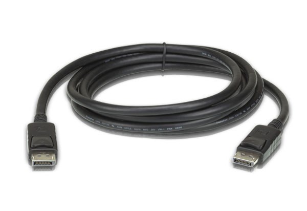 Aten 2L-7D03DP-1 3M Displayport Cable, Supports Up To 8K And DP 1.4 No WTY