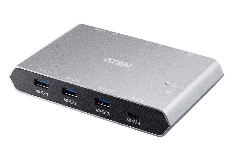 Aten Us3342-At Usb-C Gen 2 Sharing Switch With Power Pass Through 2YR