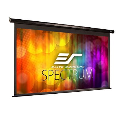 Elite Screens 100 Motorised 1610 Projector Screen Ir & RF Control White 12V Trigger & Switch Vmax2