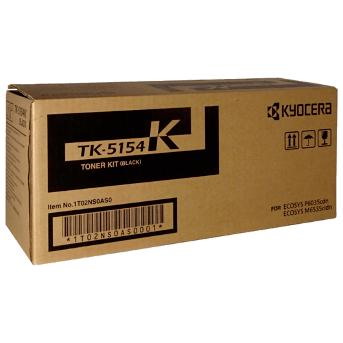 Kyocera TK-5154K Black Toner 12K For M6535cidn / P6035CDN