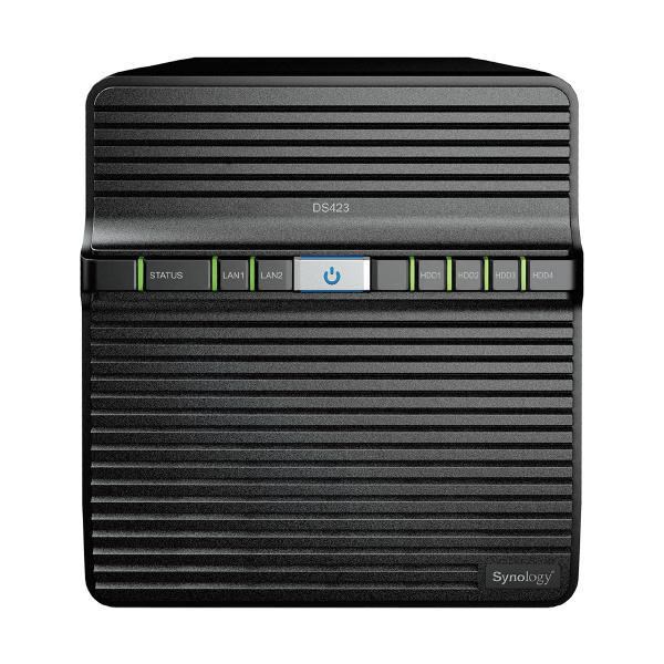 Synology DiskStation DS423 4-Bay 3.5" Diskless 2xGbE Nas, Realtek RTD1619B 4-Core (4-Thread) 1.7 GHz, 2GB Ram, 3 X Usb3.2 - 2 YR WTY - Launch 15March