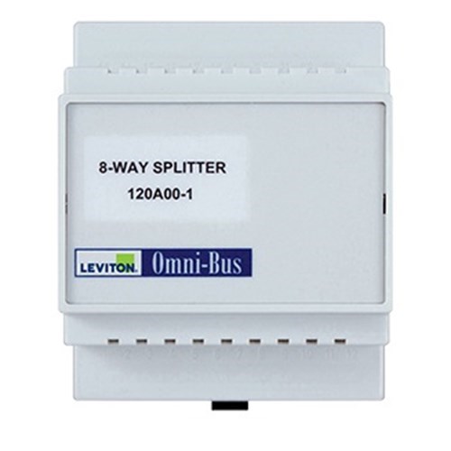 Leviton Omni-Bus Splitter Box 8-Way Din Rail