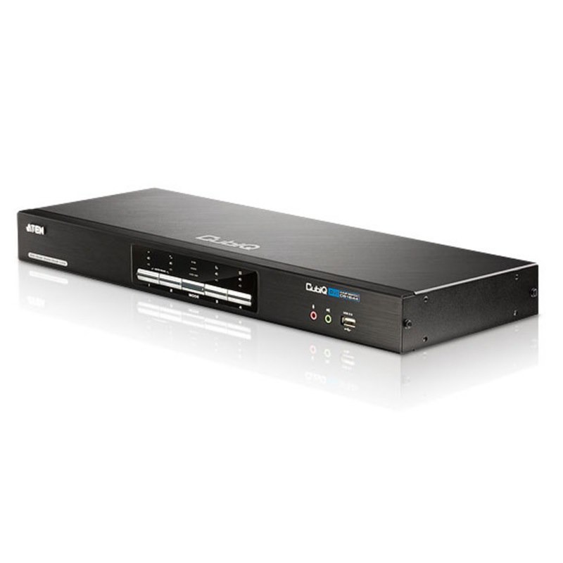 Aten (Cs1644a-At-U) 4 Port Usb 2.0 Dvi Dual View KVMP Switch. Support Dual Link