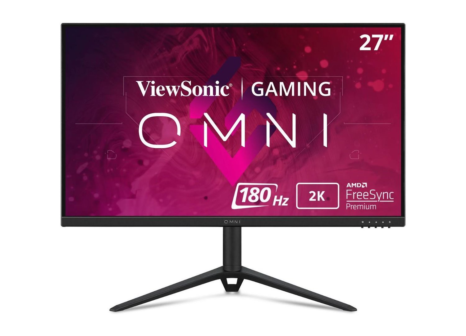 ViewSonic VX2728J-2K 1440P 180HZ 1MS, Ips, Dual Speakers, SuperClear Ips. 2X Hdmi, 1X DP 1.2. Vesa 100X 100. Height Adjust, Pviot, Swivel.