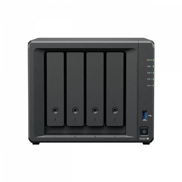 Synology DiskStation DS423+ 4-Bay 3.5" Diskless, Intel Celeron J4125 4-Core, 2xGbE Nas (SMB) - 2GB Ram, 2 X Usb3.2, 3 Year WTY