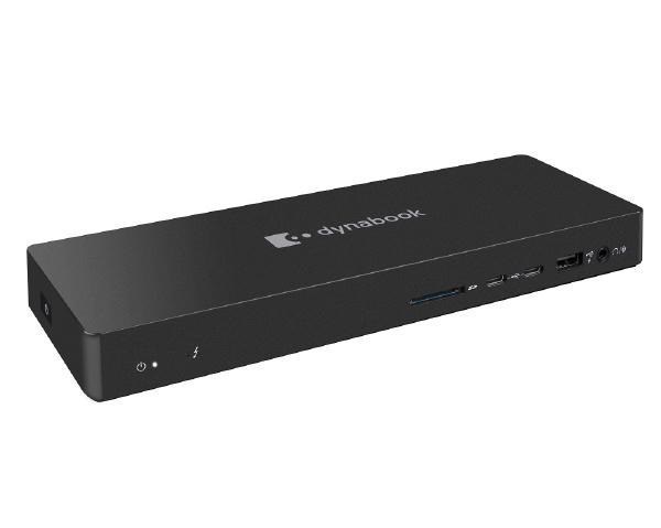 Toshiba Dynabook Thunderbolt 4 Dock 90W Hdmi (2), DP (2), Usb A (4),Phone Combo (1), Lan (1), Thunderbolt 4 Usb C (1), SD Card (1), Usb C (2) - Last Stock